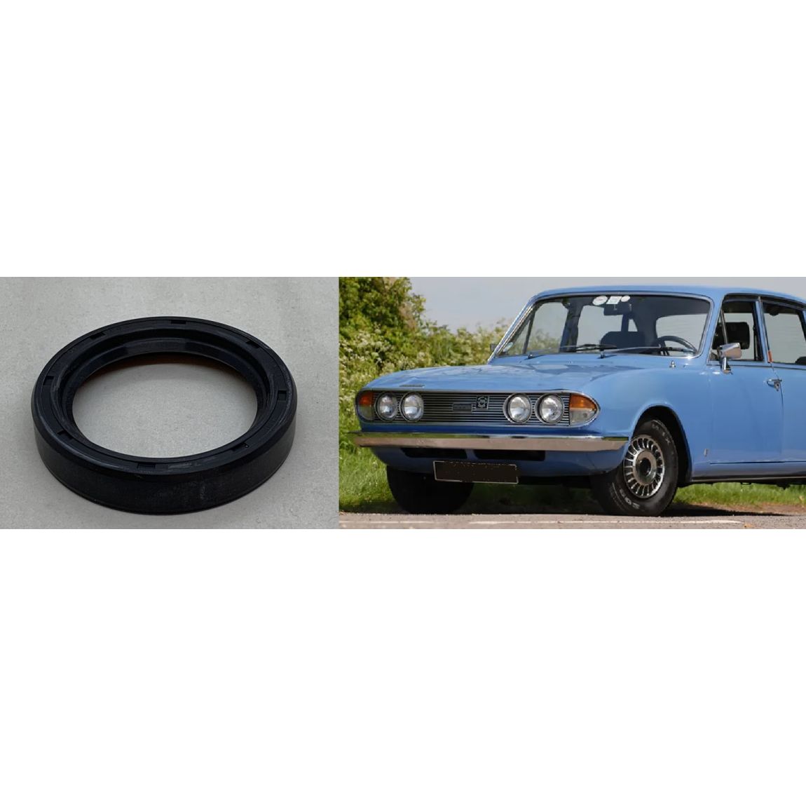 FRONT DIFFERENTIAL AXLE PINION OIL SEAL x1 (Triumph 2000 & 2500 Saloon) (1963- 77) 